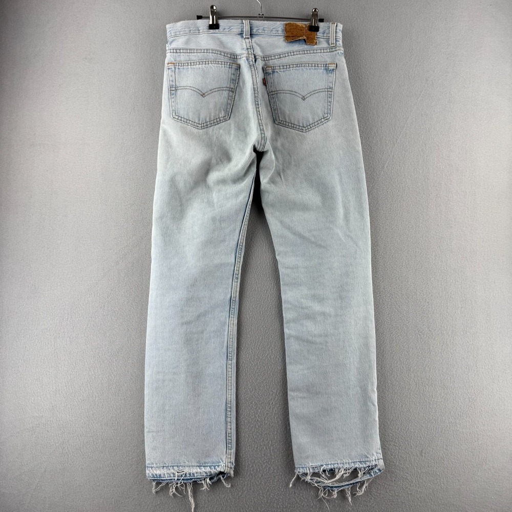 Vintage Levis Jeans Mens 33x30 (Fits 32x29) 501 Made in USA SEE DETAILS - Picture 10 of 16